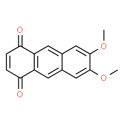ChemSpider 2D Image | 6,7-Dimethoxy-1,4-anthracenedione | C16H12O4