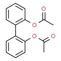 ChemSpider 2D Image | 2,2'-Biphenyldiyl diacetate | C16H14O4
