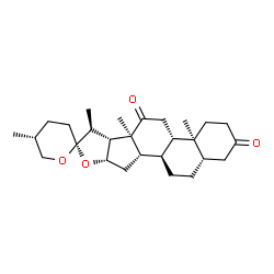ChemSpider 2D Image | Hecogenone | C27H40O4