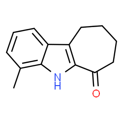 ChemSpider 2D Image | 4-Methyl-7,8,9,10-tetrahydrocyclohepta[b]indol-6(5H)-one | C14H15NO