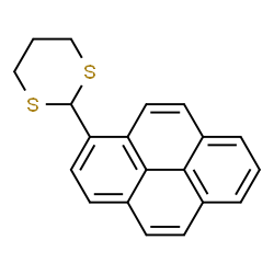 ChemSpider 2D Image | 2-(1-Pyrenyl)-1,3-dithiane | C20H16S2