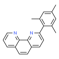 ChemSpider 2D Image | 2-Mesityl-1,10-phenanthroline | C21H18N2