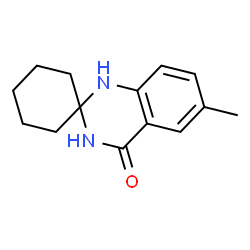 ChemSpider 2D Image | 6'-Methyl-1'H-spiro[cyclohexane-1,2'-quinazolin]-4'(3'H)-one | C14H18N2O