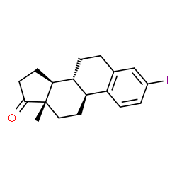 ChemSpider 2D Image | 3-Iodoestra-1,3,5(10)-trien-17-one | C18H21IO
