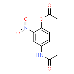 ChemSpider 2D Image | 4-Acetamido-2-nitrophenyl acetate | C10H10N2O5