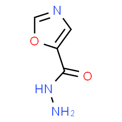 ChemSpider 2D Image | oxazole-5-carbohydrazide | C4H5N3O2