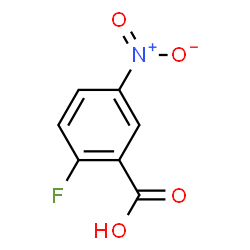 ChemSpider 2D Image | 2-Fluoro-5-nitrobenzoic acid | C7H4FNO4