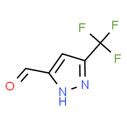 ChemSpider 2D Image | 3-(Trifluoromethyl)-1H-pyrazole-5-carbaldehyde | C5H3F3N2O