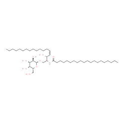 ChemSpider 2D Image | N-[(4Z)-1-(beta-D-Galactopyranosyloxy)-3-hydroxy-4-octadecen-2-yl]icosanamide | C44H85NO8