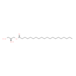 ChemSpider 2D Image | (2S)-2,3-Dihydroxypropyl icosanoate | C23H46O4