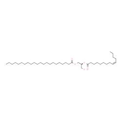 ChemSpider 2D Image | DG(22:0/14:1(9Z)/0:0) | C39H74O5