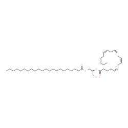 ChemSpider 2D Image | (2S)-3-Hydroxy-2-[(5Z,8Z,11Z,14Z,17Z)-5,8,11,14,17-icosapentaenoyloxy]propyl docosanoate | C45H78O5