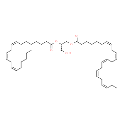 ChemSpider 2D Image | (2S)-3-Hydroxy-2-[(8Z,11Z,14Z)-8,11,14-icosatrienoyloxy]propyl (7Z,10Z,13Z,16Z,19Z)-7,10,13,16,19-docosapentaenoate | C45H72O5