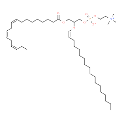 ChemSpider 2D Image | PC(18:3(9Z,12Z,15Z)/P-18:0) | C44H82NO7P
