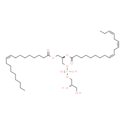 ChemSpider 2D Image | PG(18:1(9Z)/18:3(9Z,12Z,15Z)) | C42H75O10P