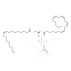 ChemSpider 2D Image | PG(18:1(9Z)/22:4(7Z,10Z,13Z,16Z)) | C46H81O10P