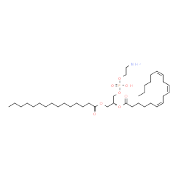 ChemSpider 2D Image | (18R)-24-Amino-21-hydroxy-21-oxido-15-oxo-16,20,22-trioxa-21lambda~5~-phosphatetracosan-18-yl (6Z,9Z,12Z)-6,9,12-octadecatrienoate | C38H70NO8P