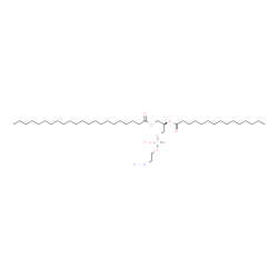 ChemSpider 2D Image | (2R)-3-{[(2-Aminoethoxy)(hydroxy)phosphoryl]oxy}-2-(pentadecanoyloxy)propyl docosanoate | C42H84NO8P