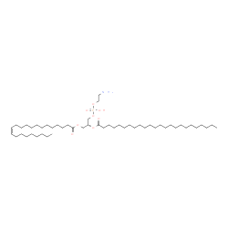 ChemSpider 2D Image | (9Z,25R)-31-Amino-28-hydroxy-28-oxido-22-oxo-23,27,29-trioxa-28lambda~5~-phosphahentriacont-9-en-25-yl tetracosanoate | C51H100NO8P