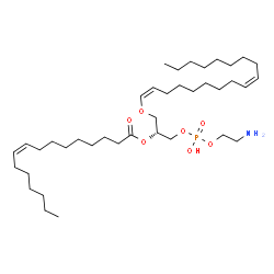 ChemSpider 2D Image | (9Z,17Z,21R)-27-Amino-24-hydroxy-24-oxido-19,23,25-trioxa-24lambda~5~-phosphaheptacosa-9,17-dien-21-yl (9Z)-9-hexadecenoate | C39H74NO7P