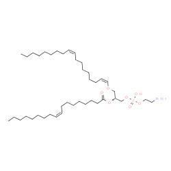 ChemSpider 2D Image | (9Z,17Z,21R)-27-Amino-24-hydroxy-24-oxido-19,23,25-trioxa-24lambda~5~-phosphaheptacosa-9,17-dien-21-yl (9Z)-9-octadecenoate | C41H78NO7P