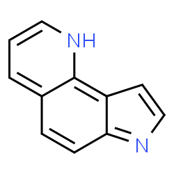 ChemSpider 2D Image | pyrroloquinoline | C11H8N2