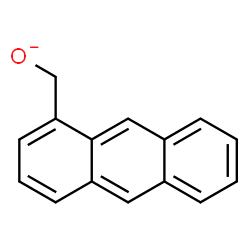 ChemSpider 2D Image | 1-Anthrylmethanolate | C15H11O