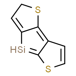 ChemSpider 2D Image | dithienosilole | C8H6S2Si