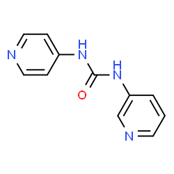ChemSpider 2D Image | N-3-pyridyl-N′-4-pyridyl urea | C11H10N4O