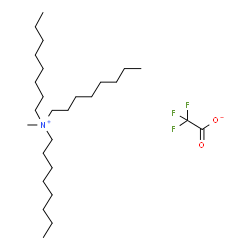 ChemSpider 2D Image | methyltrioctylammonium trifluoroacetate | C27H54F3NO2