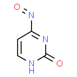 ChemSpider 2D Image | keto-cytosine | C4H3N3O2