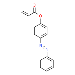 ChemSpider 2D Image | 4-phenylazophenyl acrylate | C15H12N2O2