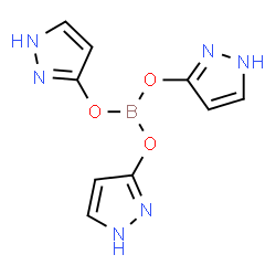 ChemSpider 2D Image | pyrazolyl borate | C9H9BN6O3