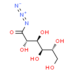 ChemSpider 2D Image | 1-azido-mannose | C6H11N3O6
