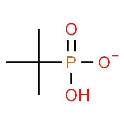 ChemSpider 2D Image | tert-butylhydrogenphosphonate | C4H10O3P
