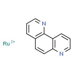 ChemSpider 2D Image | Ruthenium(II) phenanthroline | C12H8N2Ru