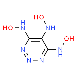 ChemSpider 2D Image | tris-(hydroxyamino)triazine | C3H6N6O3