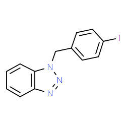 ChemSpider 2D Image | 1-(4-Iodobenzyl)-1H-benzotriazole | C13H10IN3