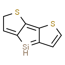 ChemSpider 2D Image | dithieno[3,2-b:2′,3′-d]silol | C8H6S2Si