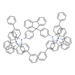 ChemSpider 2D Image | 9,9-bis(4-[bis-(4-carbazol-9-yl-biphenyl-4-yl)-amino]-phenyl) fluorene | C121H88N6