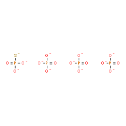 ChemSpider 2D Image | triphosphate phosphorothioate | O15P4S