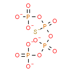 ChemSpider 2D Image | 3-thiotetraphosphate | O12P4S