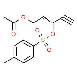 R 3 Tosyloxy Pent 1 Yn 5 Yl Acetate C14h16o5s Chemspider