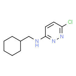 ChemSpider 2D Image | 6-Chloro-N-(cyclohexylmethyl)-3-pyridazinamine | C11H16ClN3