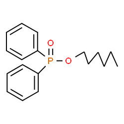 ChemSpider 2D Image | Hexyl diphenylphosphinate | C18H23O2P
