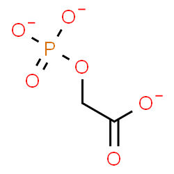 ChemSpider 2D Image | (Phosphonatooxy)acetate | C2H2O6P