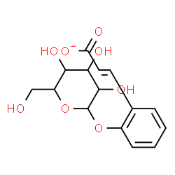 ChemSpider 2D Image | (2E)-3-[2-(Hexopyranosyloxy)phenyl]acrylate | C15H17O8