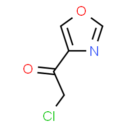 ChemSpider 2D Image | 2-Chloro-1-oxazol-4-yl-ethanone | C5H4ClNO2