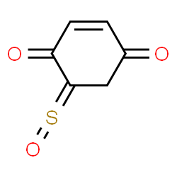 ChemSpider 2D Image | sulfinyl benzoquinone | C6H4O3S
