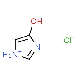 ChemSpider 2D Image | 4-Hydroxy-1H-imidazol-1-ium chloride | C3H5ClN2O